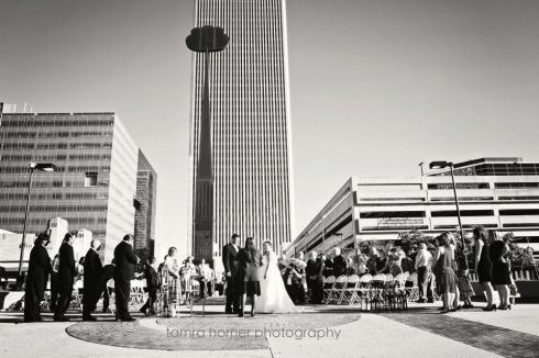 city wedding ceremony